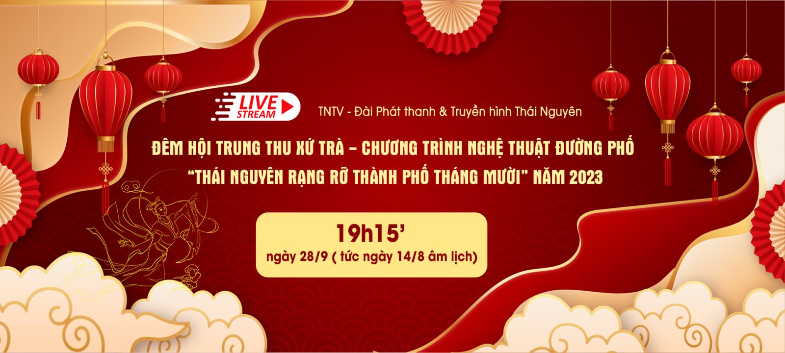 Livestream Đêm hội Trung thu xứ Trà - Chương trình nghệ thuật đường phố 